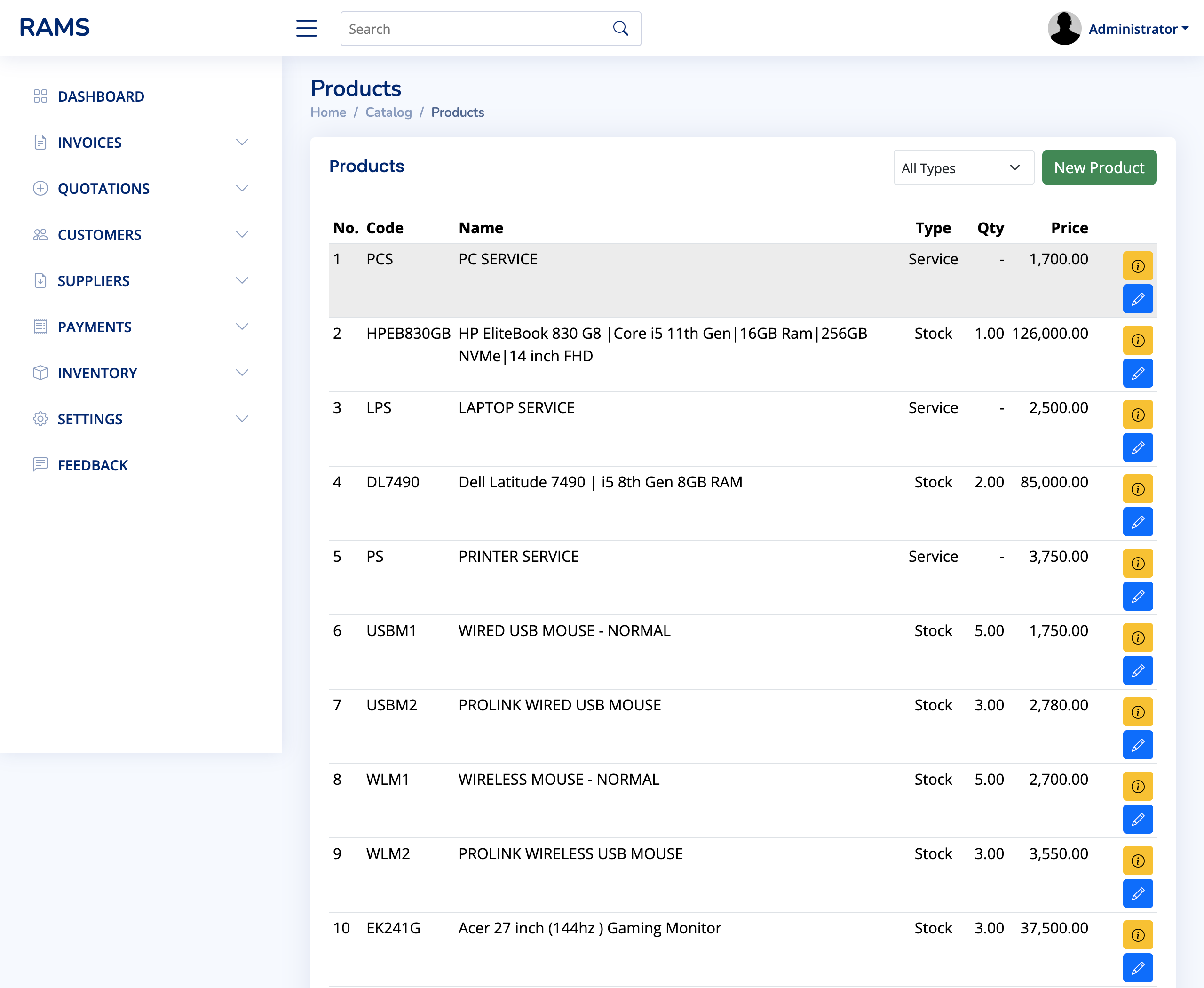 Inventory Management